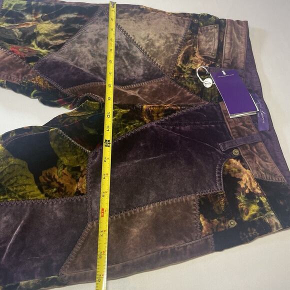 Ralph Lauren Collection Purple Label Pant Jeans 27 Patchwork 160 Slim Denim $3k - Picture 15 of 16